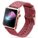 Strap For Apple Watch Band Series 6 5 4 3 42mm 38mm Nylon Breathable watchband for iWatch SE Band Sport Loop series4 40mm 44mm