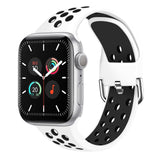 Strap for Apple Watch Band Se 40mm 44mm/42mm/38mm Accessories Silicone Belt Sport Bracelet iWatch Series 6 se 5 4 3 21 Watchband