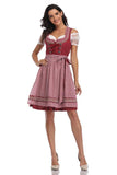 High Quality Germany Bavarian Oktoberfest Beer Girl Costume Maid Wench Fancy Dress Dirndl For Adult Women