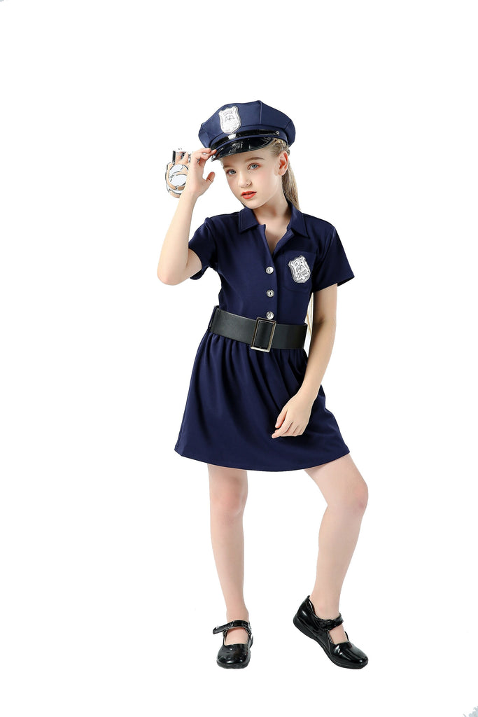 Child police fancy dress hi-res stock photography and images - Alamy