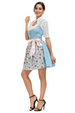 German Bavarian Oktoberfest Costume Ladies Beer Wench Waitress Serving Maid Costume Dirndl Dress