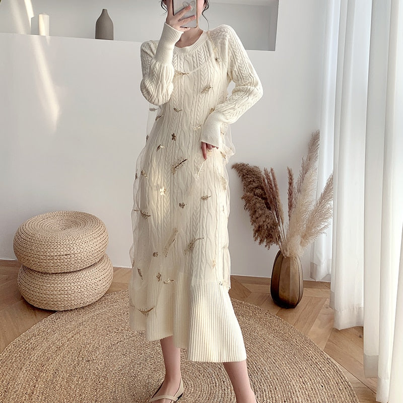 dress spaghetti knitted sleeve Amazon.com: GORGLITTER Women's Spaghetti Strap Bodycon Mini Dress Hollow Out Knitted Sweater Dresses Apricot Large : Clothing, Shoes & Jewelry