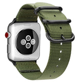 NATO strap For Apple watch band 44mm 40mm iWatch band 42mm 38mm Sports Nylon belt correas bracelet Apple watch 6 se 5 4 3 2 1