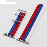 Nato Nylon Strap For iWatch 4 3 2 1 Watchband 42mm 44mm for Apple Watch Band 38mm 40mm For Russian flag stripes Wrist Bracelet