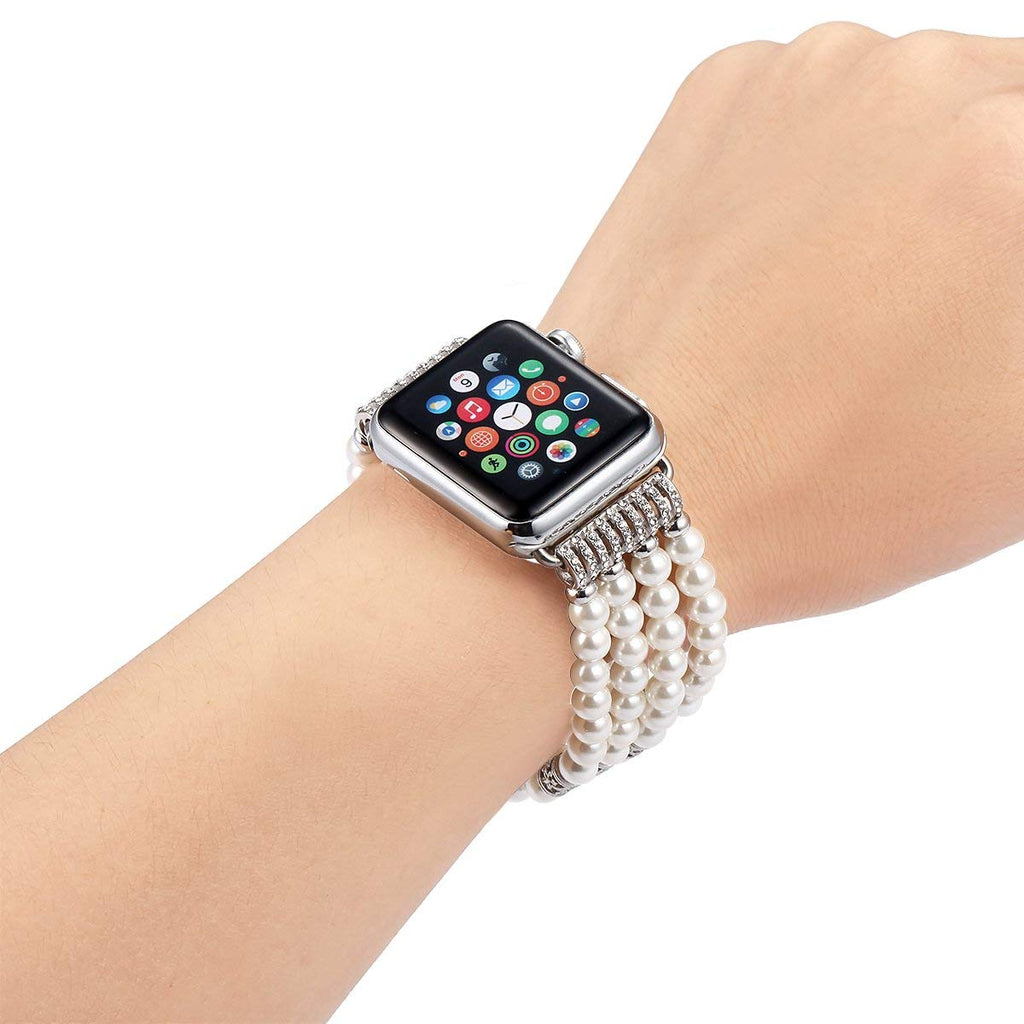 jewelry watch strap + case for Apple Watch bracelet