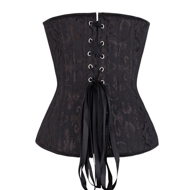 Sexy Gothic Underbust Corset And Waist Cincher Bustiers Top Workout