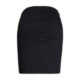 Women Summer Office Ladies Sexy Denim Jeans High-Waisted Mini Pencil Black Skirt