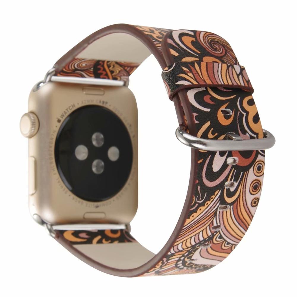 Genuine leather loop strap for apple watch band 42mm 38mm watch band for iwatch 44mm 40mm 5/4/3/2/1 correa bracelet accessories