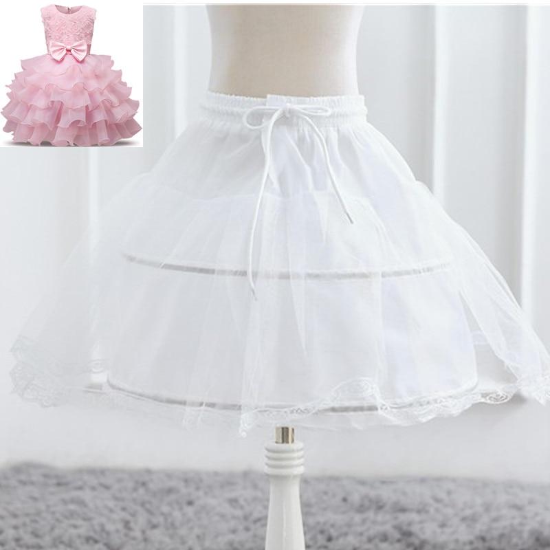 Baby Girls Tutu Flower Petticoat Children Infant Skirts Princess Tulle Party Underskirt