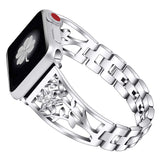New Diamond Band For Apple Watch Bracelet Stainless Steel Strap