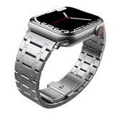Business Stainless Steel Strap for Apple Watch Band 7 6 41mm 45mm 44/40mm iWatch Series SE 3 38/42mm AP Metal Bracelet Wristband