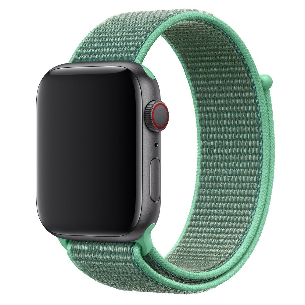 Velcro Sport Loop strap For Apple Watch bands 45mm 42mm 38mm iwatch series 7 6 5 4 3 2 44mm 41mm 40mm Accessorie Soft Nylon bracelet Replacement