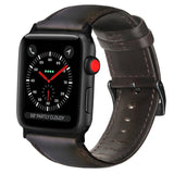 Leather Bands Oil wax Bracelet strap For Apple Watch band 4 44mm 40mm Men Watches accessories For iwatch Series 3 2 1 42mm 38mm