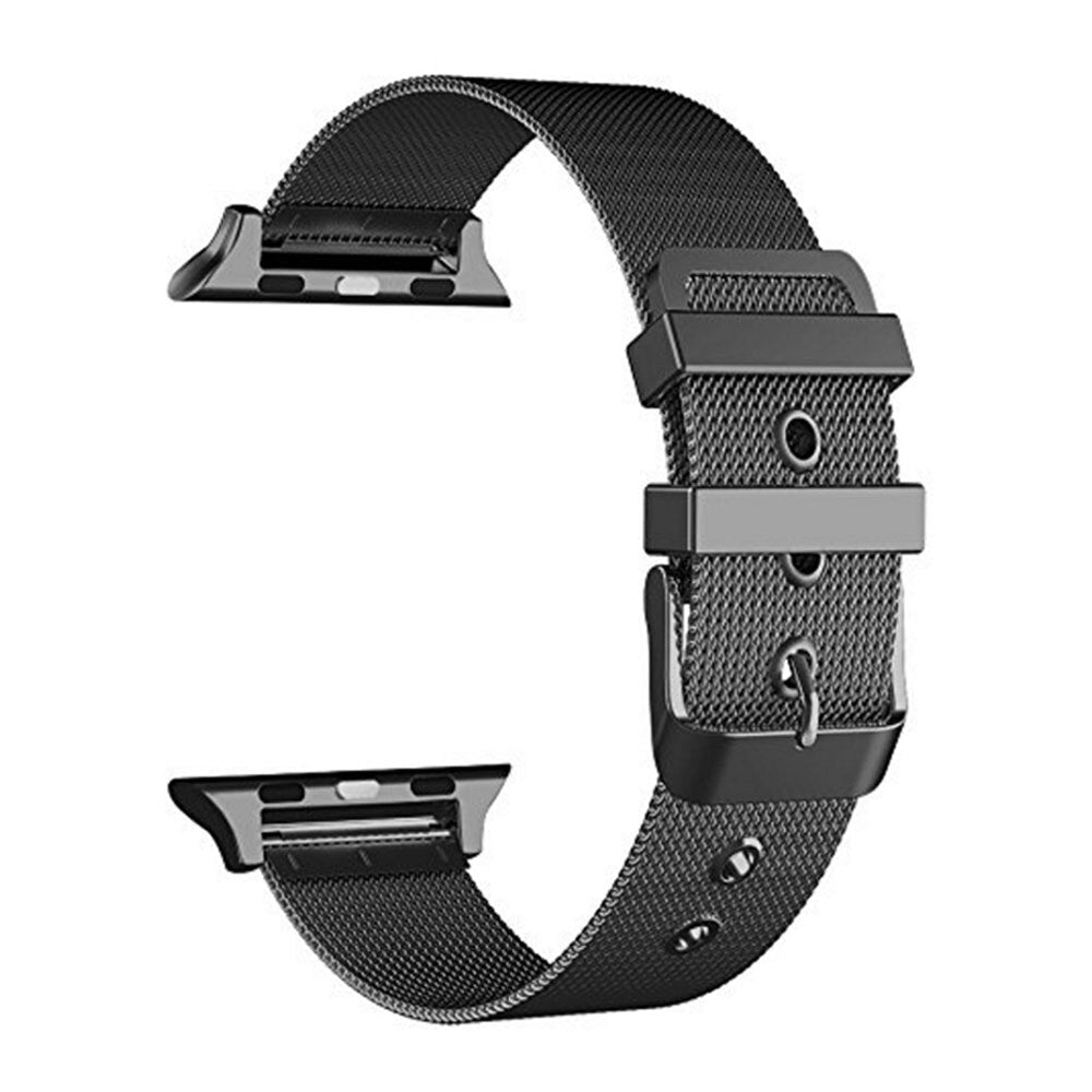 Milanese strap for Apple watch band 44mm 40mm 45mm 41mm 42mm 38mm 45 mm Stainless steel metal bracelet iWatch serie 3 4 5 6 se 7