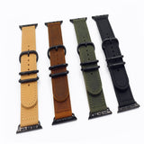 Retro Leather strap for apple watch band 44mm&bracelet apple watch 40mm sport wristband for iwatch band 42mm series 4 3 2 1 38mm