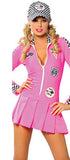Adult Sexy Miss Indy Super Car Racer Racing Sport Driver Grid Girl Prix Fancy Costume