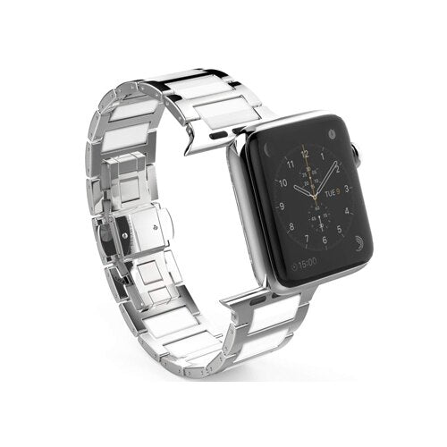 Stainless Steel Strap For Apple watch band 42mm 38mm iWatch Series 3/2/1 Ceramic wrist bands Link Bracelet belt correa