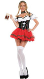 Adult Oktoberfest Costume Women Sexy Beer Maid Waitress Uniforms German Wench Dirndl Costume Cosplay Halloween Party Fancy Dress