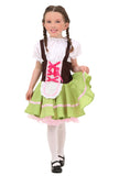 2021 Kid Oktoberfest Costume Traditional Bavarian Heidi Girl's Beer Costume Beer Party Child Uniform S-XL