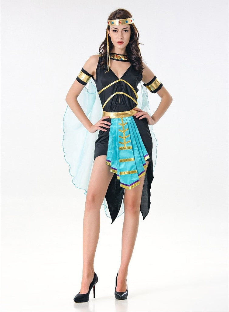 Ancient Egypt Costume For Adult Women Carnival Halloween Party