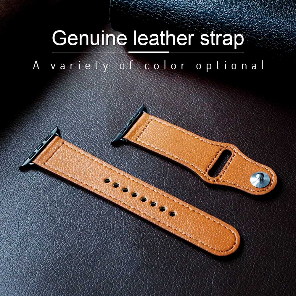 Leather Strap For Apple Watch Band Bracelet Sport Watchband
