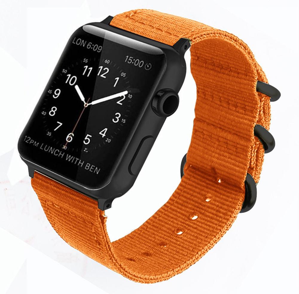 Strap for Apple watch band 5 4 3 44mm 40mm correa iwatch band 42mm 38mm Sport Nylon wrist Bracelet belt Apple watch Accessories