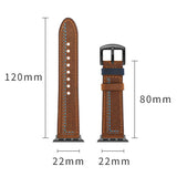 Leather strap for Apple watch band 44mm 40mm 45mm 41mm 42mm/38mm Genuine Leather watchband bracelet iWatch series 5 4 3 se 6 7