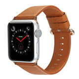 Leather Watch bands For apple watch band 42mm&amp;for apple watch 44mm band Bracelet strap for iwatch series 5 4 3 2 1 38mm 40mm