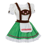 S-XXL Fashion Ladies Oktoberfest Costume Beer Girl Maid Costume German Bavarian Heidi Fancy Dress