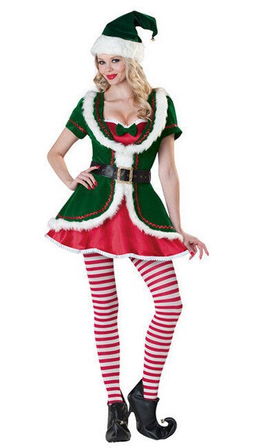 adult christmas dress Gingerbread Friends Skater Dress M