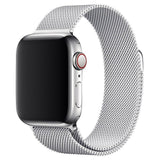 Silver Milanese Apple Watch Band