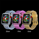 Sport Soft Silicone Band for Apple Watch 4 3 2 4 Band Replacement Apple Watch Case and Apple Watch 38mm 42mm 44mm Series 4 3/2/1