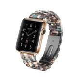 Resin strap for apple watch band 42mm 38mm 40mm 44mm correa pulseira watch band for iwatch Bracelet series 5 4 3 2 1 watchband