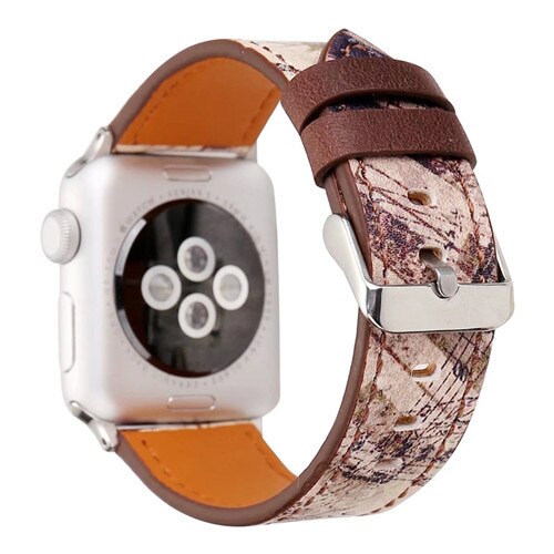 Genuine Leather strap for apple watch band 44mm 40mm 42mm 38mm Accessories watchband belt bracelet Iwatch series 3 4 5 se 6 band
