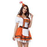 S-5XL Carnival Festival October Beer Maid Costume German Wench Costume Octoberfest Oktoberfest Dirndl Cosplay Fancy Dress