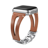 Genuine Calf Leather watch band for Apple Watch Bands 38mm 42mm 40mm 44mm Bracelet for iWatch Series 4 3 2 1 women/Men