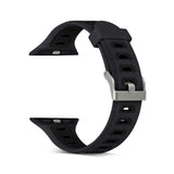 Silicone strap for apple watch 6 band 44mm 40mm iwatch serie se 5 4 3 42mm 38mm Breathable belt bracelet apple watch Accessories