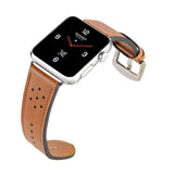 Retro luxury Leather Band For Apple watch 44mm 40mm wriststrap iwatch series 5 4 3 2 1 bracelet 42mm 38mm Watch Strap Watchband