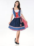 Fashion Oktoberfest Costume German Bavarian Fancy Dress Up Dirndl Lederhosen Beer Girl Maid Costume