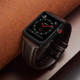 Leather strap for Apple watch band 44mm 40mm iwatch band 42mm 38mm Genuine Leather belt bracelet Apple Watch Series 3 4 5 se 6
