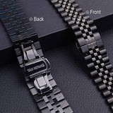 Stainless steel Chain Strap for Apple Watch Band Series 6 5 4/SE 40mm 44mm Metal Bracelet for iWatch Bands 3 38mm 42mm Watchband