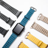 Leather loop strap For Apple watch band 44mm 40mm 38mm 42mm Genuine Leather watchband belt bracelet iWatch serie 3 4 5 se 6 band