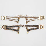 Women Jewelry Bracelet Band for Apple Watch 40mm 44mm 41mm 45mm Creative Diamond Wrist Strap for iwatch series 7 6 SE 5 4 3