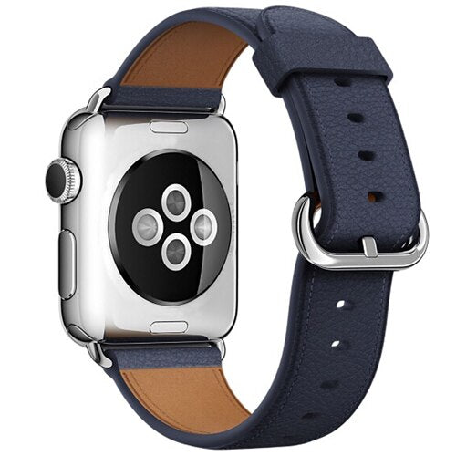 Leather Strap for Apple watch band 4 42mm 38mm Single tour bracelet wrist watchband Iwatch series 5/4/3/2/1 44mm 40mm Accessories