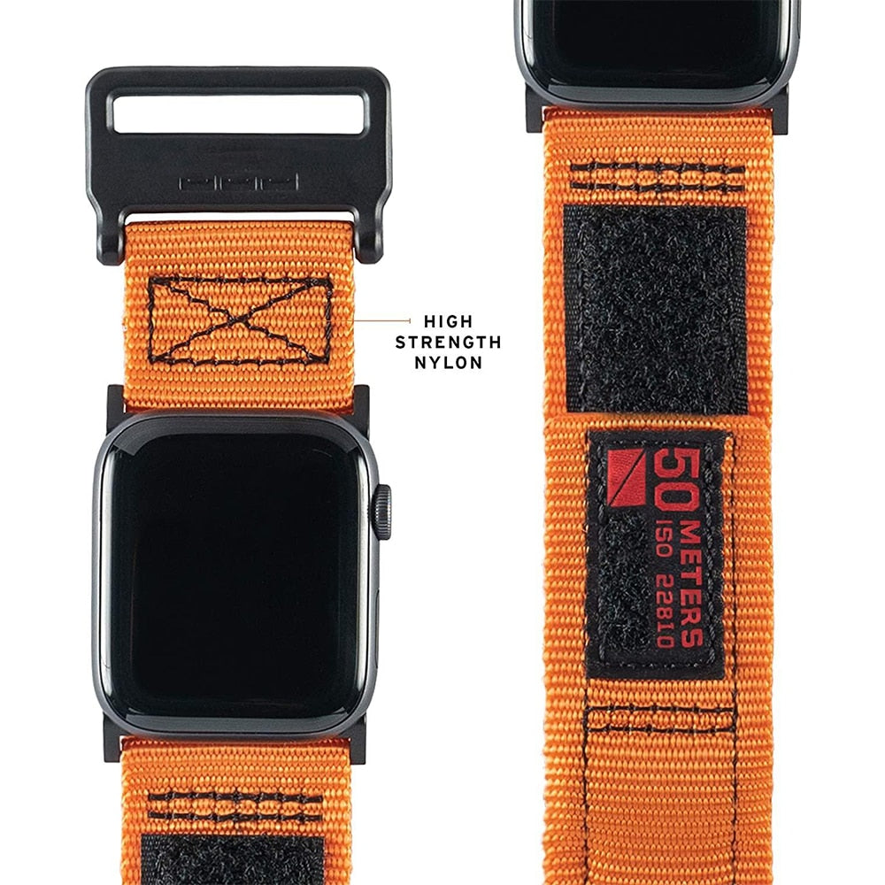 nylon sport watch band for Apple watch 6 se 5 4 40mm 44mm loop strapwatchbands for iwatch 5 6 2 3 38mm 42mm bracelet wristbelt