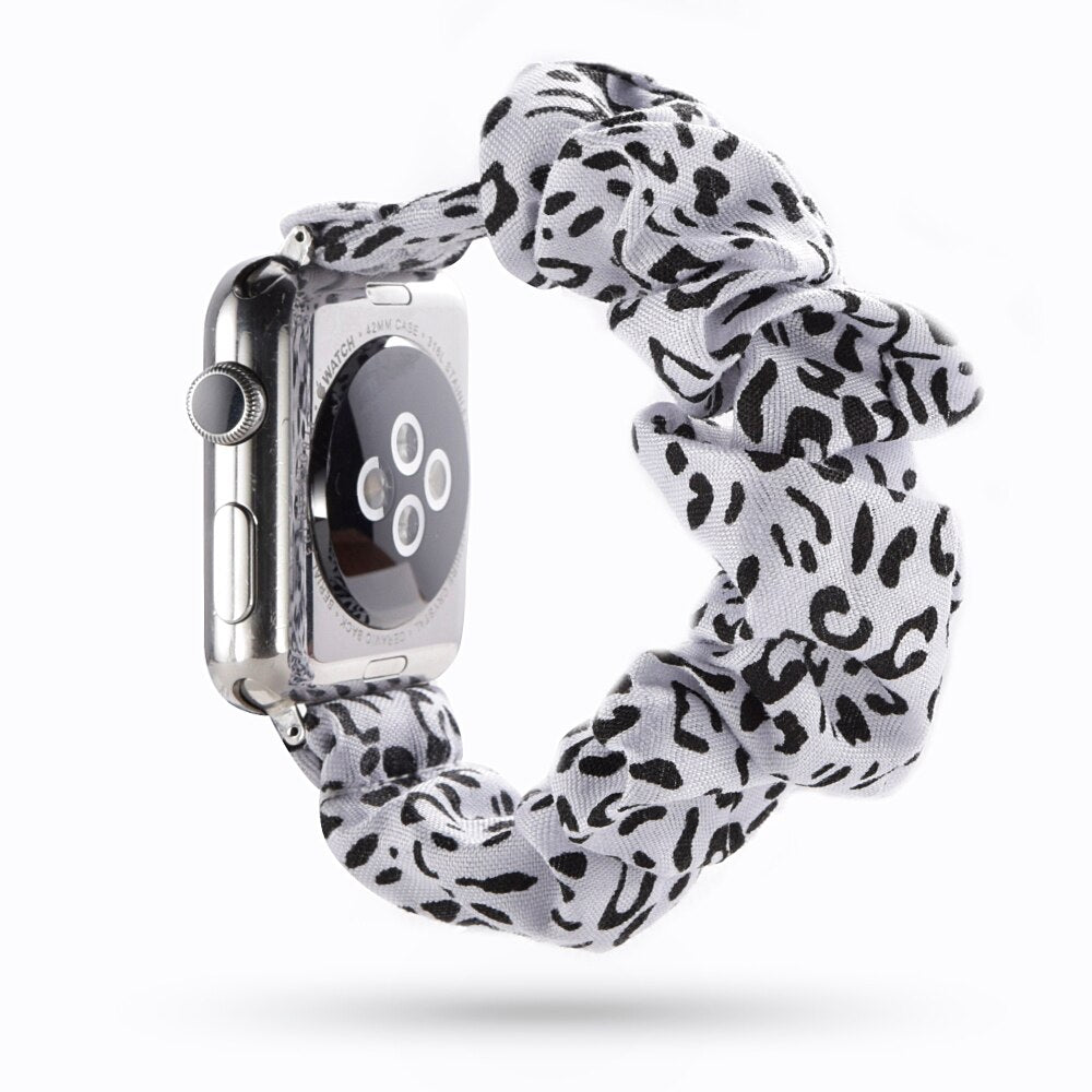 Elastic Strap for apple watch band 45mm 44mm 40mm apple watch 7 6 5 4 3 2 1 iwatch band 42mm 41mm 38mm women bracelet watchband Accessories