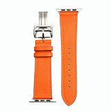 Leather sport loop strap for apple watch band 42mm 44mm apple watch 4 5 38mm 40mm For iwatch 3/2/1 correa replacement bracelet
