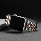 Stainless Steel strap for Apple watch band 44mm 40mm 45mm 41mm 42mm 38mm Luxury metal bracelet iWatch serie 3 4 5 se 6 7 band