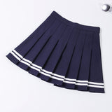 Women's High Waist Sexy Mini Pleated Skirts Dance Gothic School Student Sweet Girl Summer Pink Blue Short Vintage Plaid Skater