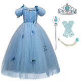 Girls Princess Halloween Cosplay Party Costume For Kids Fancy Dress